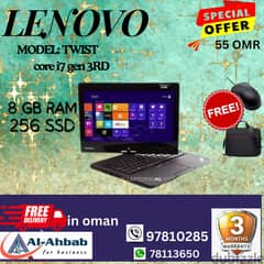 LENOVO LAPTOPS with 3 MONTHS WARRANTY; with FREE- Mouse & Bag