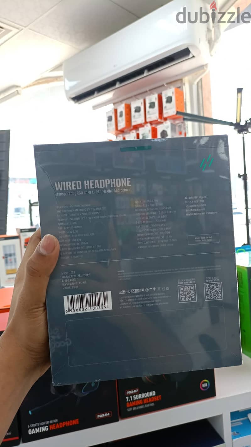 Heatz ZG 28 Wired Headphones 1