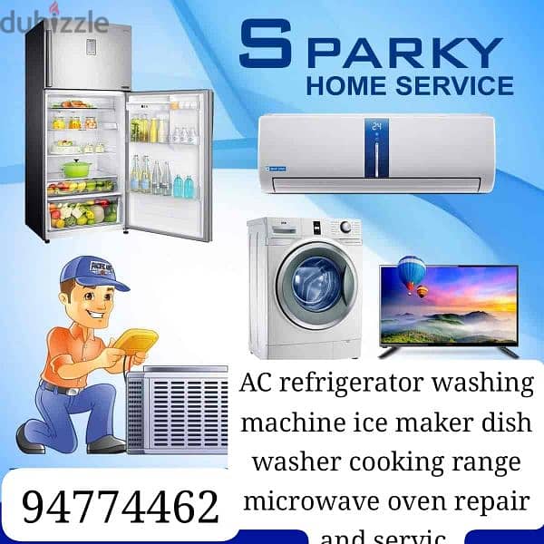 maintenance fridge Ac freezer Washing machine dishwasher microwave 0