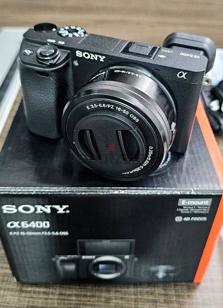 Sony Alpha A6400 4K Mirrorless Creator Kit 2