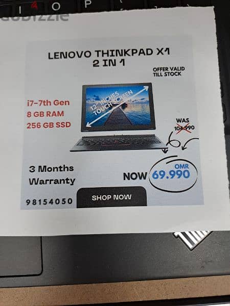 Lenovo 2 in 1 thinkpad 1