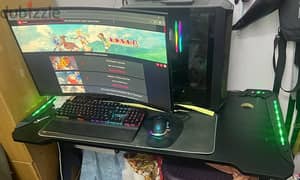 GAMING COMPUTER WITH GAMING TABLE 0