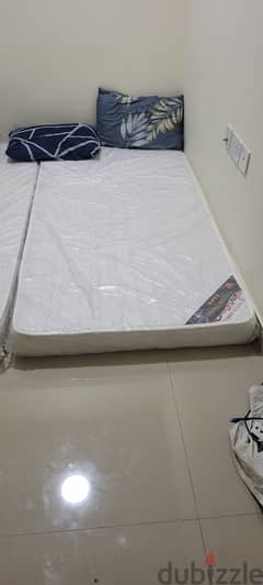 2 no. Mattress, 5 inch , packed