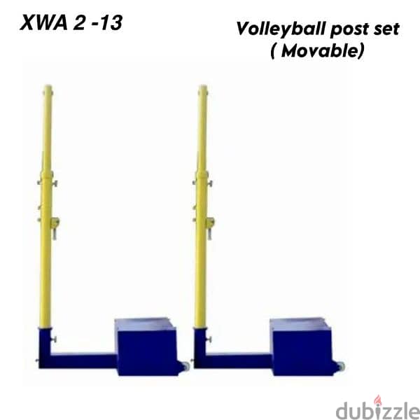 volley ball post movable standard size 0