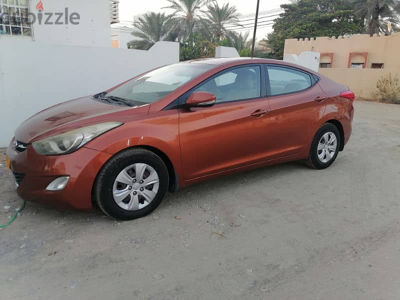 Hyundai Elantra 2012 1.8 cc هونداي النترا وكاله عمان نظيف جدا 1