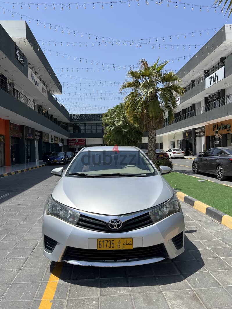 Toyota Corolla 2015 1.6 XLi 2