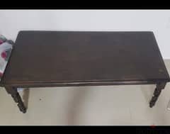 wooden  tea table / urgently  sale