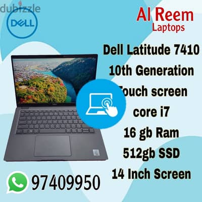 DELL X360 TOUCH SCREEN CORE i7 16GB RAM 512GB SSD 10th GENERATION-*/-*