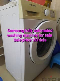 Samsung automatic washing machine for sale