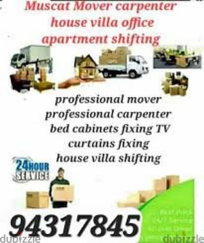 Muscat mover packer carpenter House villa shifting professional labour