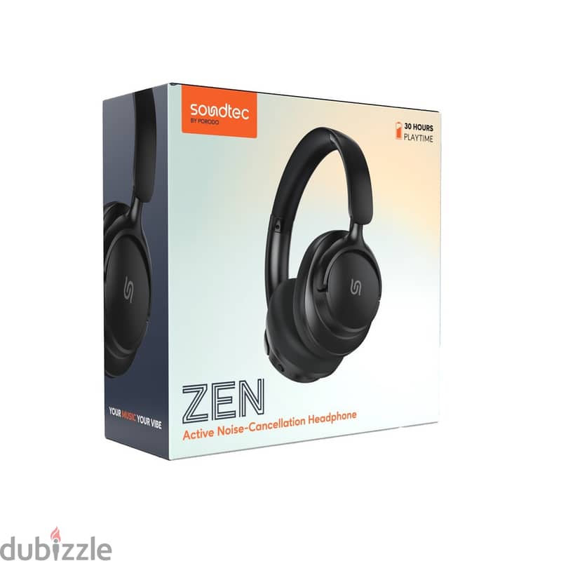 Porodo Zen Active Noise Cancellation Headphone STWLEP025 2