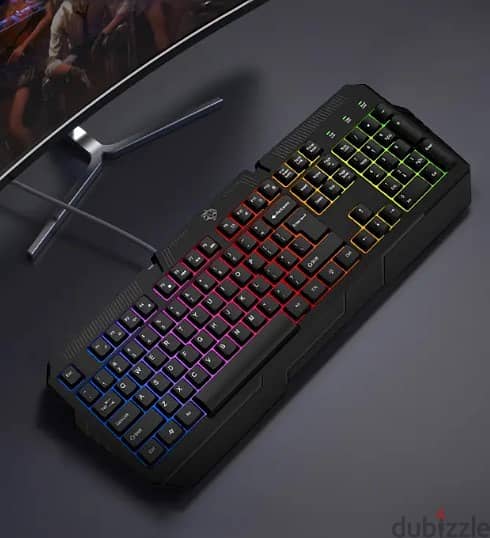 Porodo Gaming Ultimate Gaming Kit Headphone Keyboard Mouse Pad PDX221 3