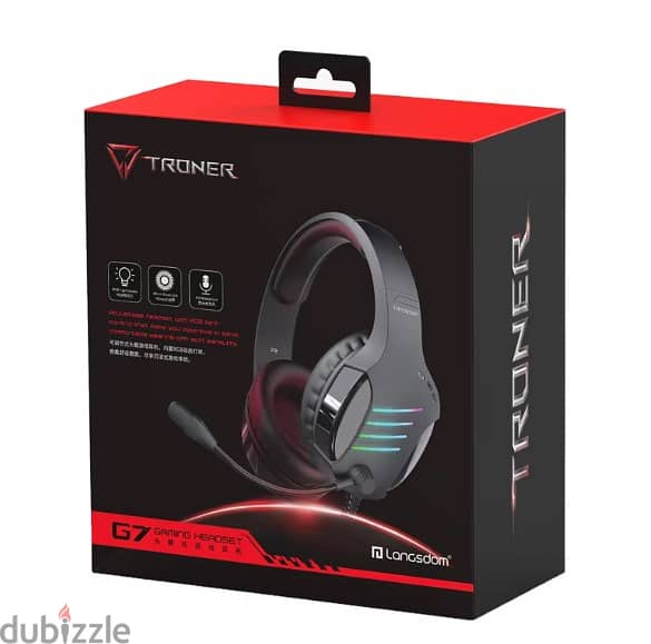 Troner G7-Gaming Headset Langsdom 5