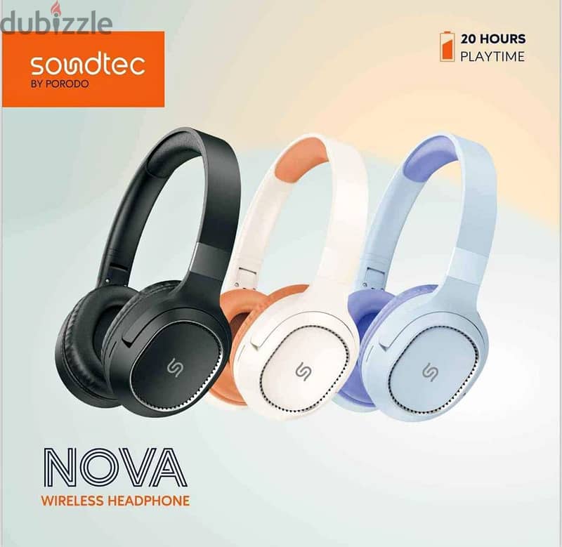 Porodo Soundtec Nova Wireless Headphone STWLEP026 2