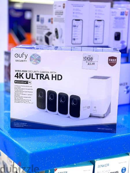 EUFY WIRELESS 3C SECURITY CAMERA 4+1 KIT WHITE T8883321 0