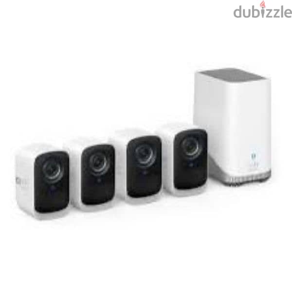 EUFY WIRELESS 3C SECURITY CAMERA 4+1 KIT WHITE T8883321 1