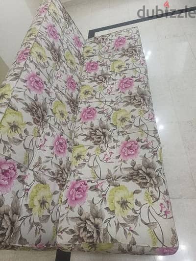 King size bed with mattress  and sofa cum bed