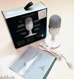 Razer Mini Microphone/ White color microphone