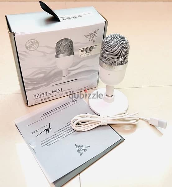 Razer Mini Microphone/ White color microphone 1