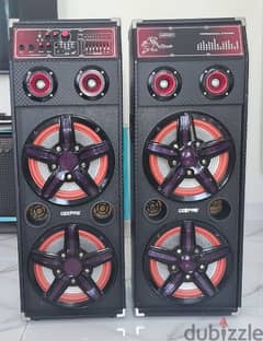 2 channel professional ampli/ karaoke speaker