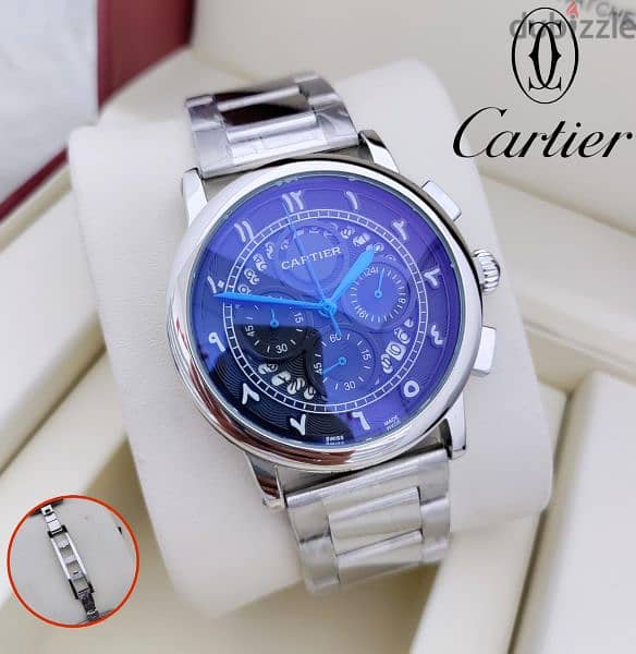 LATEST BRANDED CARTIER FIRST COPY MEN'S WATCH 1