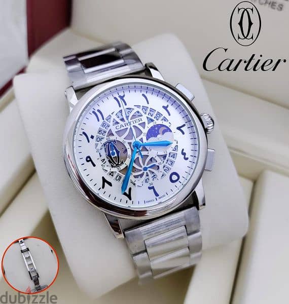 LATEST BRANDED CARTIER FIRST COPY MEN'S WATCH 5