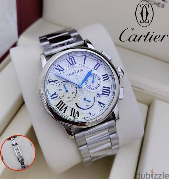 LATEST BRANDED CARTIER FIRST COPY MEN'S WATCH 8