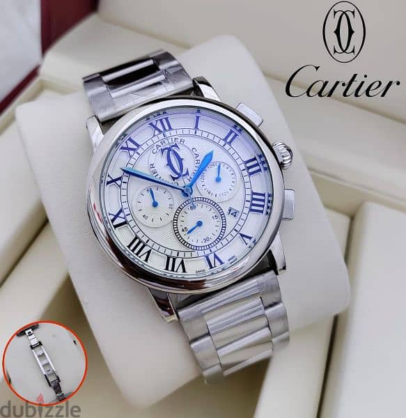 LATEST BRANDED CARTIER FIRST COPY MEN'S WATCH 9