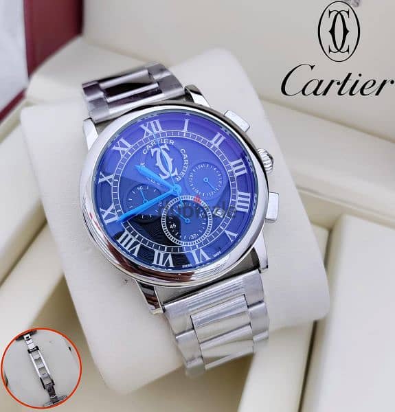 LATEST BRANDED CARTIER FIRST COPY MEN'S WATCH 10