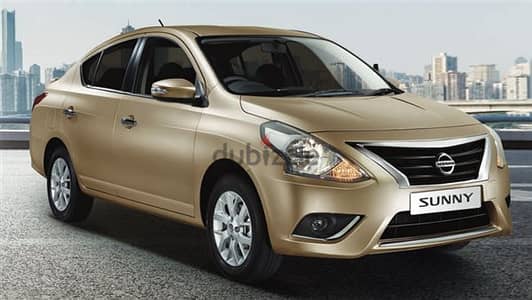 Nissan Sunny 2022 for Monthly  Rent