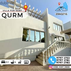 AL QURUM | FULLY FURNISHED 4+1BR SEA BEACH SIDE VILLA FOR RENT 0