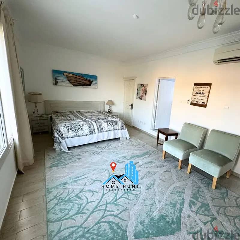 AL QURUM | FULLY FURNISHED 4+1BR VILLA WITH SEA VIEW FOR RENT 7