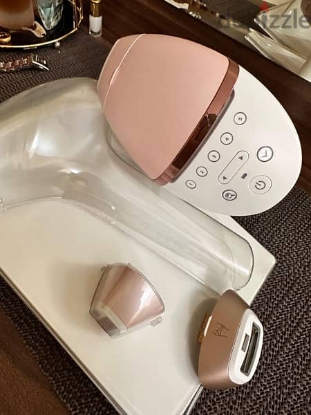 Philips LUMEA SERIES Cordless IPL Hair Removal Device,Gold/White 3