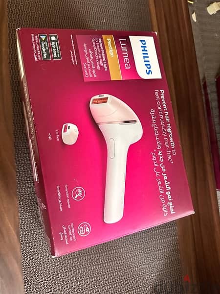 Philips LUMEA SERIES Cordless IPL Hair Removal Device,Gold/White 6