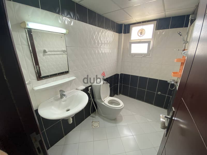 Fully Furnished spacious room with attached bathroom in Al Ghubrah 3