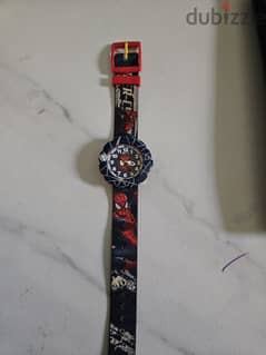 Flik flak spider man watch from swatch brand