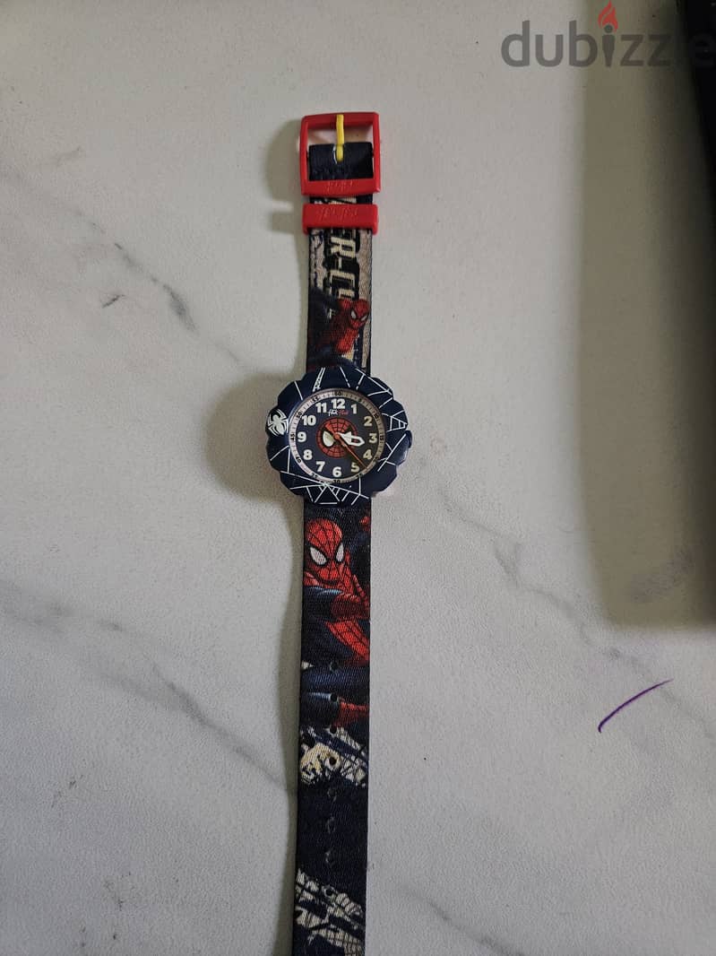 Flik flak spider man watch from swatch brand 0