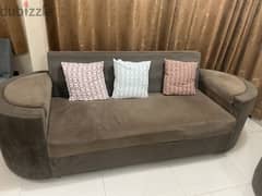 2 Nos 3 seater Sofa