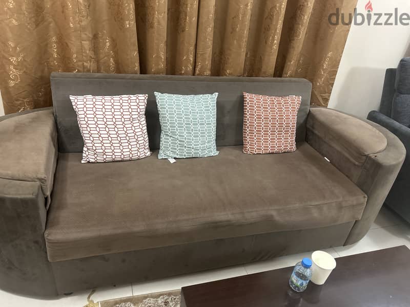 2 Nos 3 seater Sofa 1