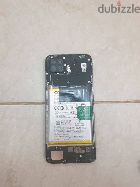 SCREEN AND BACK BROKEN OPPO PHONE 1