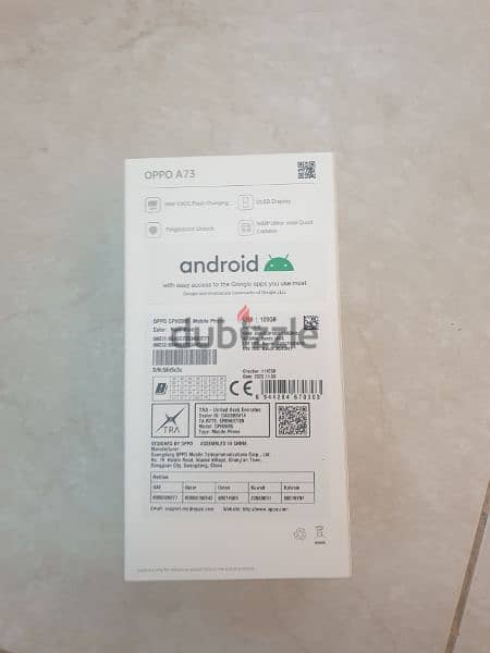 SCREEN AND BACK BROKEN OPPO PHONE 4