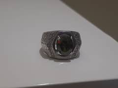 Silver Ring With Zircon Stone For Sale Location Al Amarat للبيع 0