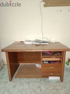 wooden study table