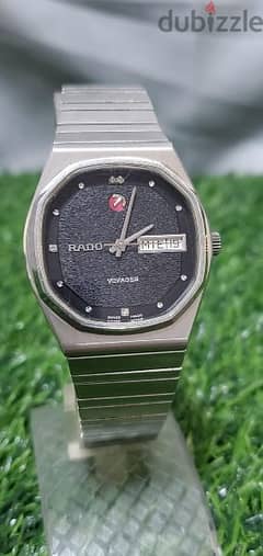 Rado Voyager Vintage 1980s automatic 25-jewels Swizz made mens watch