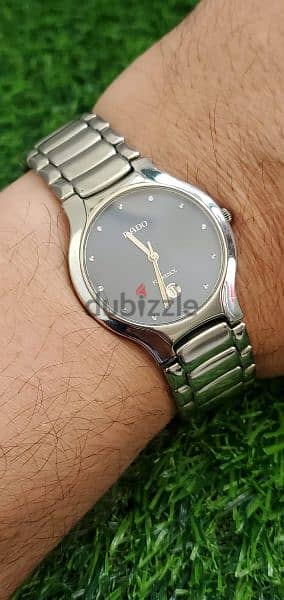 Vintage RADO Florence Sapphire crystal 129.3755 Men’s Watch 4