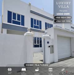 New and luxurious villa in Al-Azaiba, price 1000 OMR