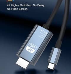 4K30Hz USB C To HDTV Cable