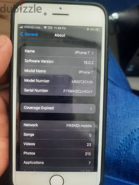 I phone 7 for sale full original with in only 55 omr 3