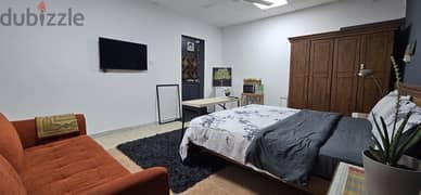 studio room fully furnished with Elec water wifi  AlHail  North