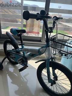 Kids Bicycle and One Adult Bicycle